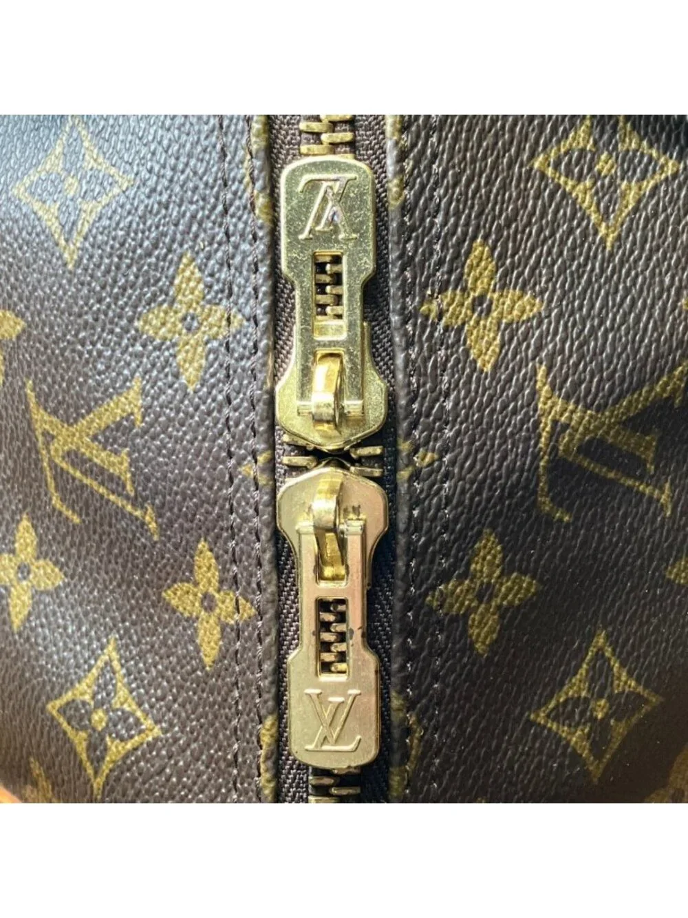 Louis Vuitton Keepall 60 Monogram Boston Bag Canvas